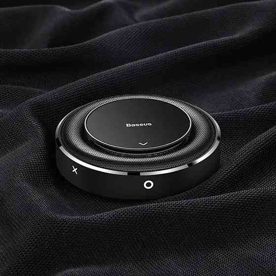 Автомобільний освіжувач повітря Baseus Metal fabric aroma holder Black Киев