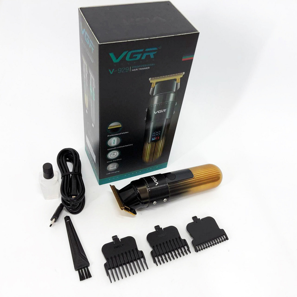Машинка для стрижки хороша VGR V-929 Машинка для стрижки короткої підстригання PE-98 Київ - фото 1