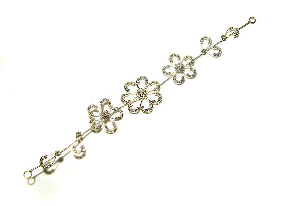 Діадема для волосся ошатна Квіти Київ - фото 1