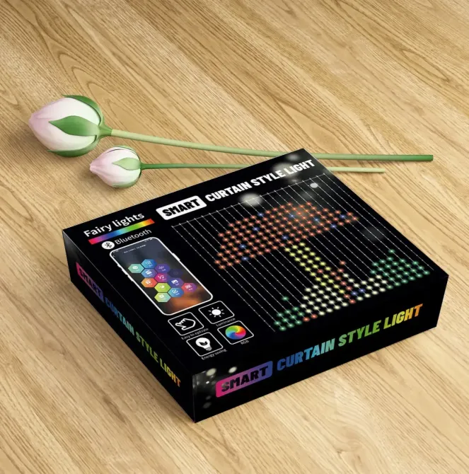 Гирлянда Штора от сети 3х3 м 400LED RGB + пульт дистанционного управления, SF-1 / Умная гирлянда с приложением на телефон Коломия - фото 6