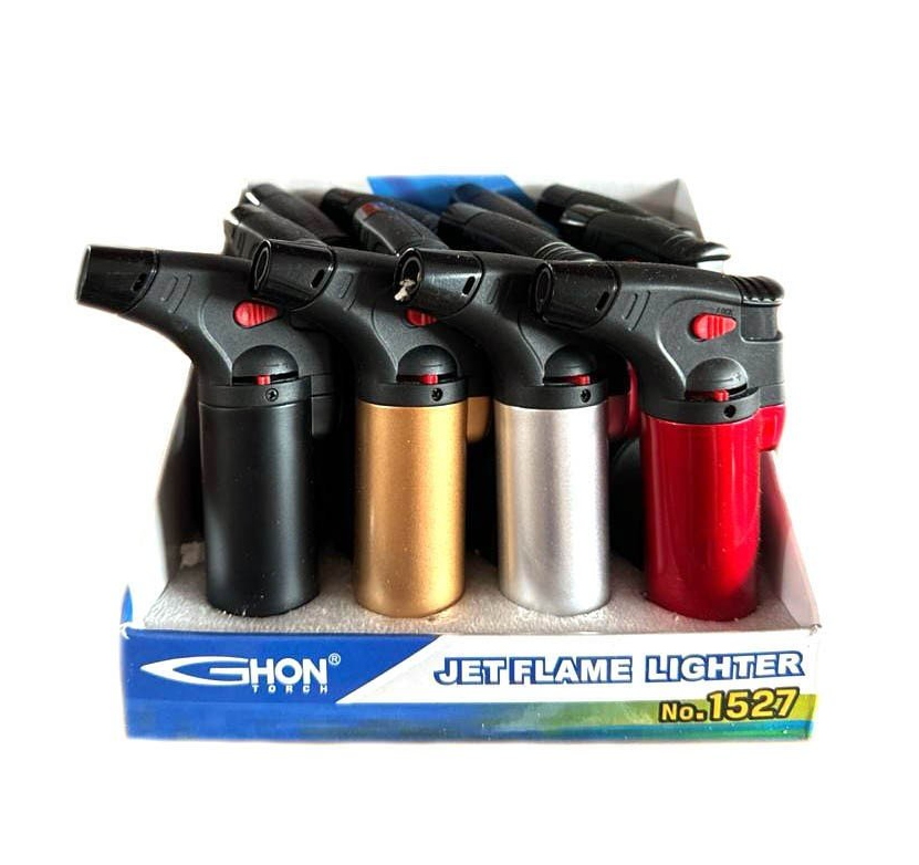 Пальник газовий 1527B кишеньковий металік БЕЗ ГАЗА Дніпро - фото 1