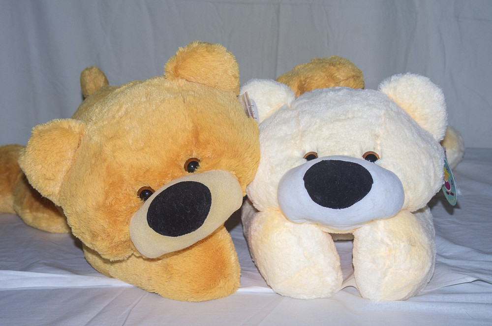 Плюшевый Мишка Алина Умка 70 см персиковый Киев - изображение 2