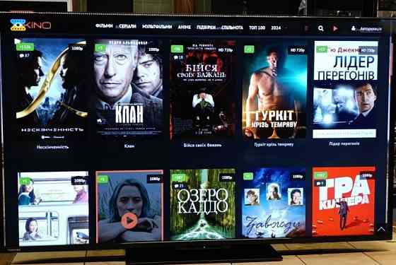 Телевизор TOSHIBA 50 / 4K / Vidaa / smart TV Wi-Fi / Безрамный / 2023. Киев