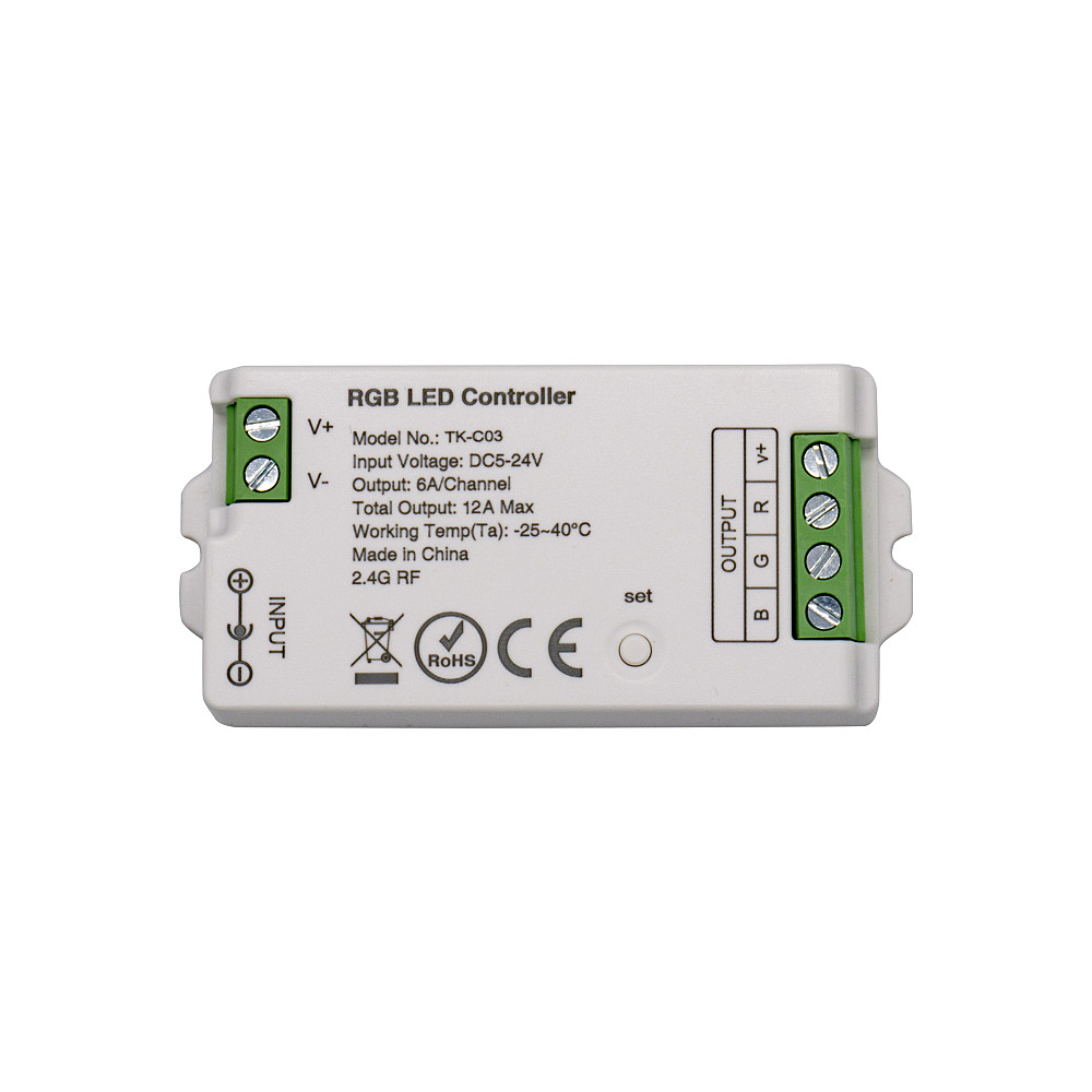 Smart Systems group LED контролер RGB DC5-24V, 12A, RF 2.4G Smart Systems Київ - фото 1