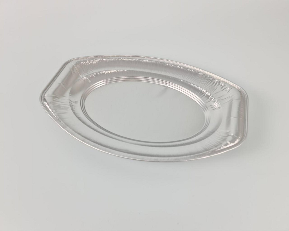 Круглый, пещевой, алюминиевый поднос 800мл G35 10шт  (1 шт) Харьков - изображение 2