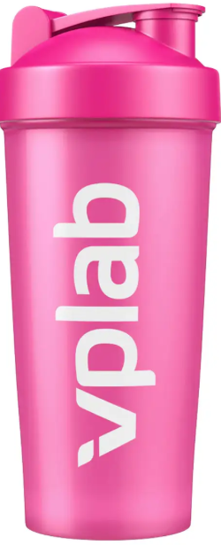 Шейкер для спортивного питания VPlab Shaker with blender ball  700ml розовый Киев - изображение 1