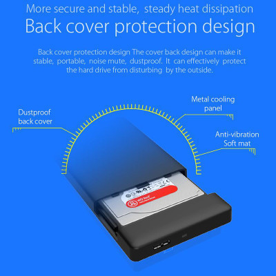 Карман внешний Orico HDD 2588US3-V1-BK-BP (HC380374) Винница - изображение 6
