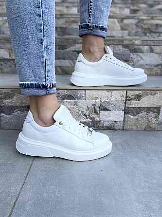 VLADEKS Кеди жіночі VLADEKS 1166 білі (весна-осінь, шкіра натуральна) (4413) Коломыя