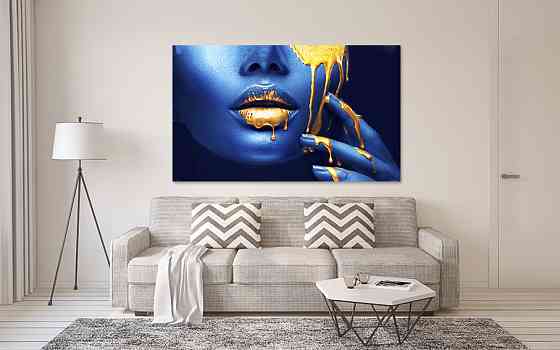 Картина холст в гостиную / спальню  Дівчина    MLP_152 80x120 см Киев