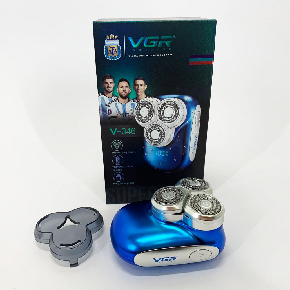 Бритва професійна для гоління VGR, Вологостійка електрична бритва, Бритви електричні NH-23 Львів - фото 3