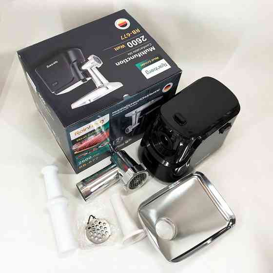 М'ясорубка електрична для їдальні Rainberg RB-677 2600 Вт, М'ясорубка з теркою для дерунів AV-95 Івано-Франківськ