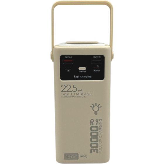 Повербанк Power Way PD-30 30 000 mAh PD 20W + QC 22.5W Белый Днепр