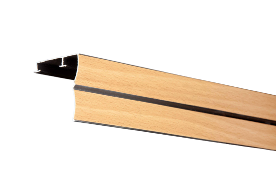 Алюмінієвий карниз БР-05 (самоклейка) Бук 2.0 Бровари