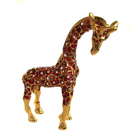 Шкатулка со стразами Жираф Киев - изображение 1