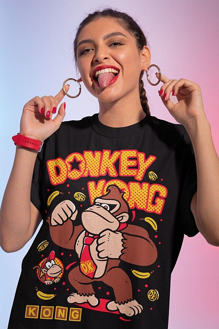 Футболка аниме Видео Гаме оверсайз (S/M/L) Черний AnimeJ0388 Днепр - изображение 1