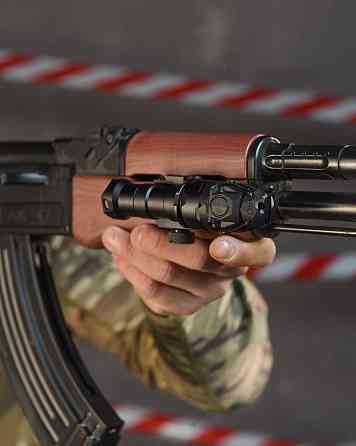 Ліхтарик з інфрачервоною підсвіткою KIJI Style K-10 (з кріпленням 20 мм, DE) WD04093-BK-NO ВТ4749 Одеса