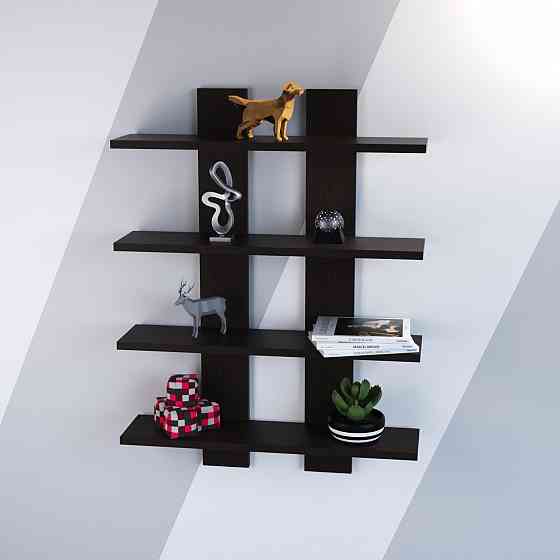 Полиця навісна П-4, Венге Магія, 600/120/800 Львів