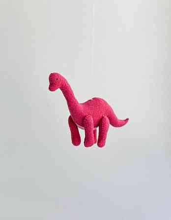 Мягкая фетровая игрушка динозавр брахиозавр ручной работы – безопасная развивающая игрушка Киев