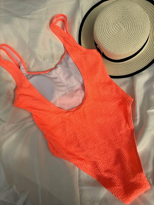 Купальник жіночий цілісний Помаранчевий L Харків - фото 3