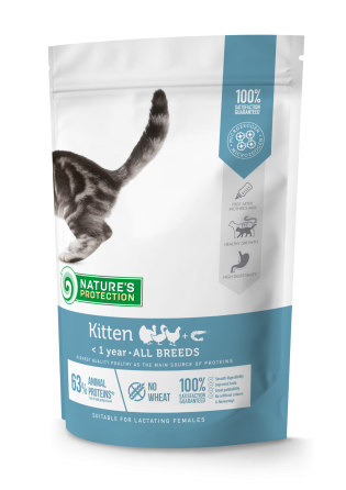Nature's Protection Kitten Сухий корм для кошенят, 400 г Київ