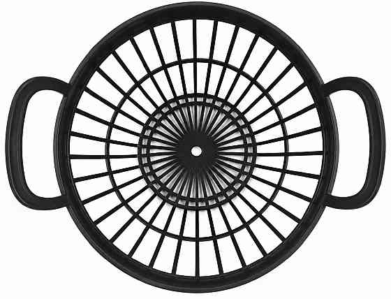 Корзина мультифункциональная плетеная Prosperplast Zoe Basket, 40 л, чорная Киев
