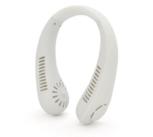 Вентилятор на шию Cat-neck Fan міні портативний USB X5 білий Одеса - фото 1