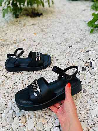 Asti Босоніжки жіночі ASTI P06 чорні (літо, шкіра натуральна) (4431) Коломыя