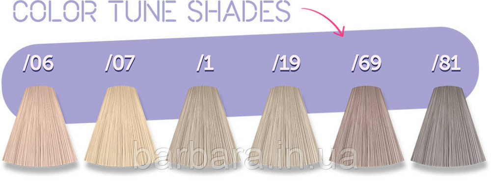 Безамиачная краска для волос Color Tune Express Blonde Toner /81 -с еффектом восстановления волос Киев - изображение 7