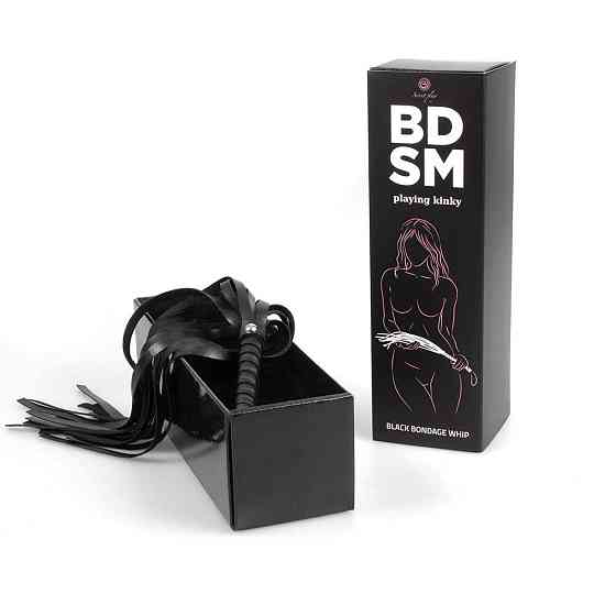 Батіг - Secret Play BDSM Playing Kinky Black Bondage Whip Sex Aura Київ