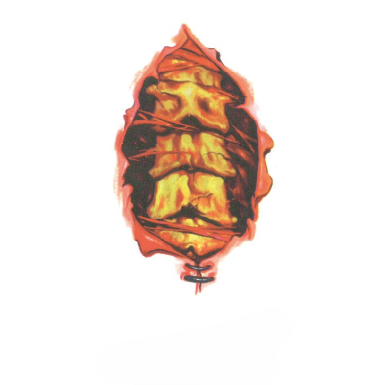 Тату наклейки для Хелловіну 10 на 6 см різнобарвний Київ - фото 1