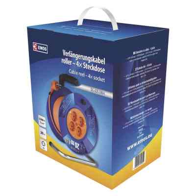 Сетевой удлинитель EMOS катушка 4 роз., 20 м (P09220) Винница