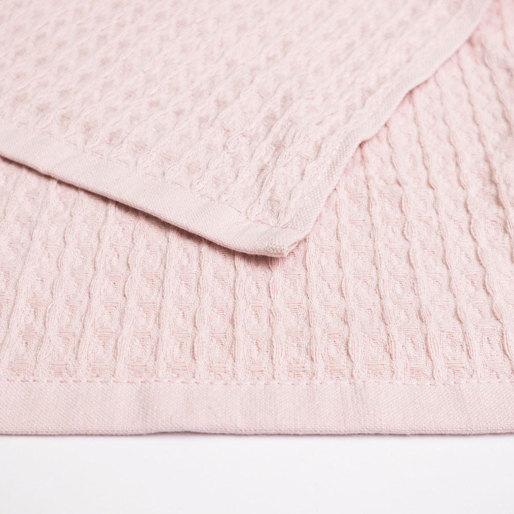 Вафельное полотенце для кухни YouStar 30х50см 260г/м2 (Розовый) Сумы - изображение 3