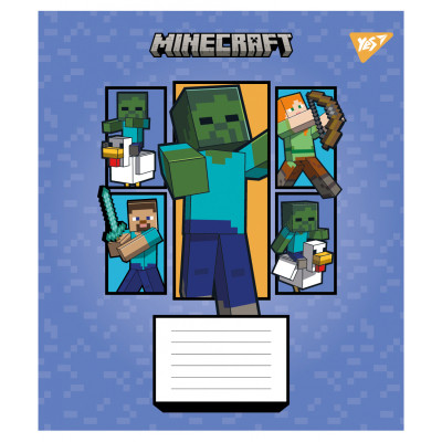 Тетрадь Yes Minecraft Arrows А5 24 листа клетка (767575) Винница - изображение 4