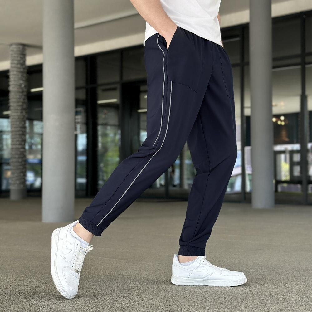 Весняні чоловічі джогери темно-сині Pobedov Weekend Київ - фото 3