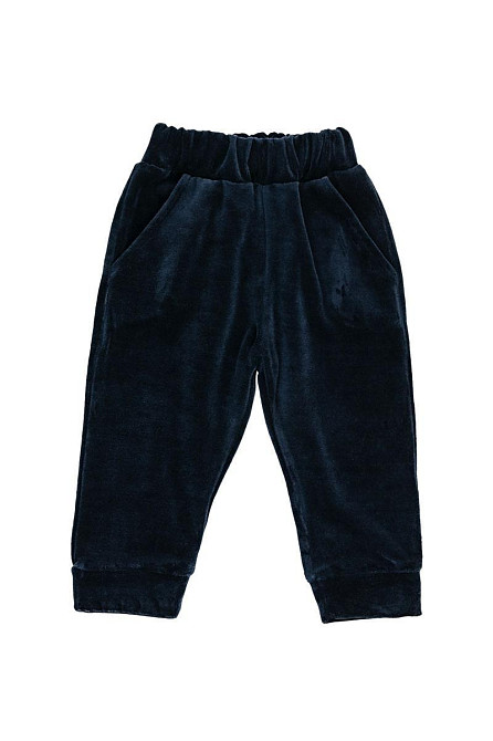 Костюм для малюків двухпредметный,велюр темно-синій топ Крохатушка одяг Київ - фото 2