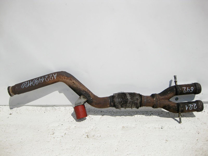 Mercedes-Benz  A2214901120 Випускна труба після фільтра сажі S-Class W221 для двигуна OM642 V6 3.0 cdi Одеса - фото 2