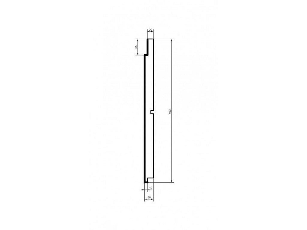 Панель фасадная Prestige Decor HC 104-30 Днепр - изображение 2