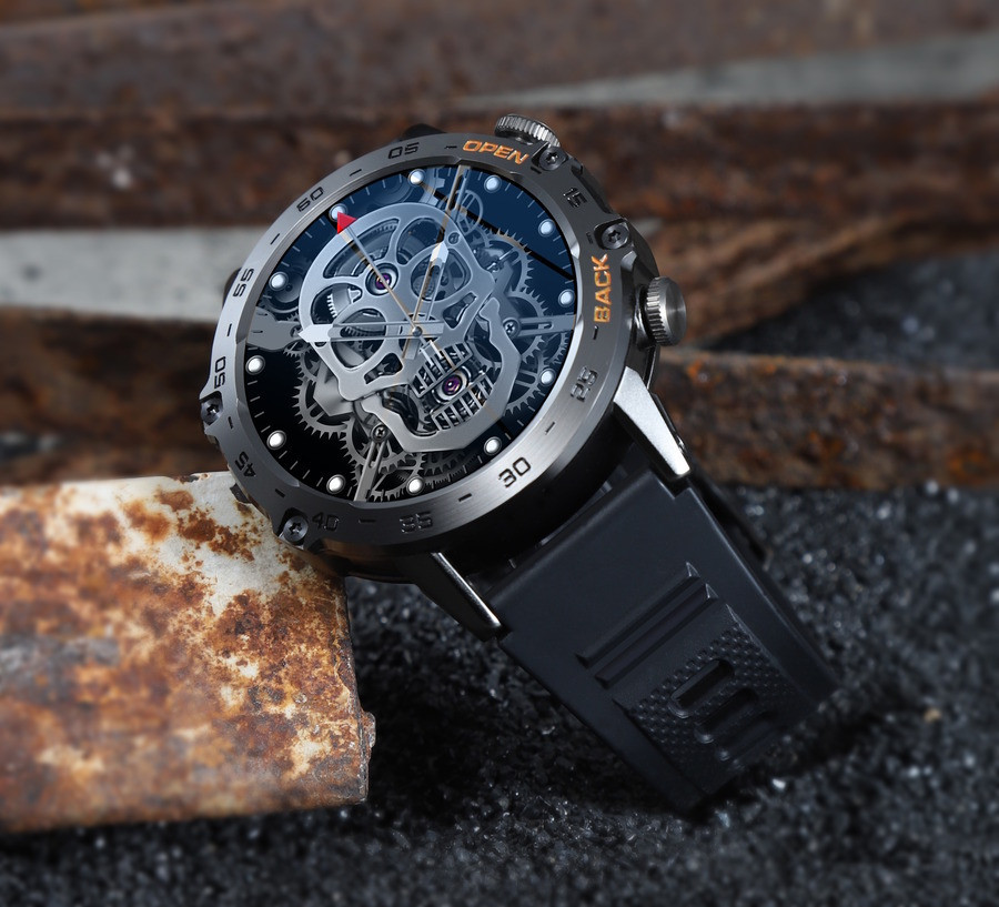 Умные наручные смарт-часы Smart Delta K52 Black Rubber (2 ремешка) Винница - изображение 20