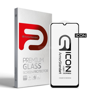 Скло захисне Armorstandart Icon Xiaomi Poco С40 Black (ARM62078) Вінниця - фото 1