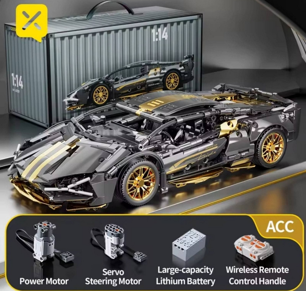 Конструктор 1в1 Lamborghini Sian Technic Lego с Управлением 1280 + шт. Харьков - изображение 8