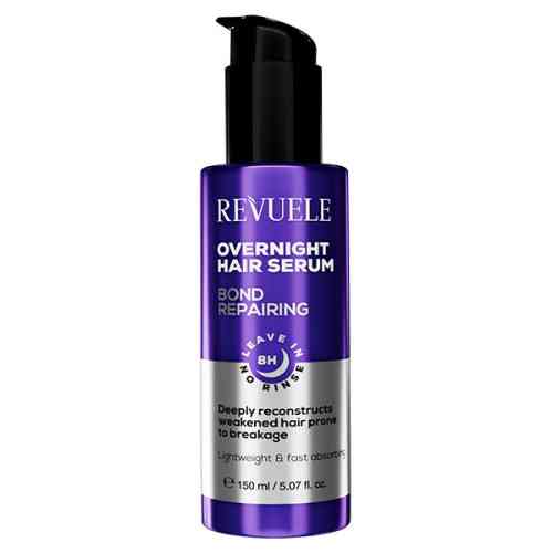 Восстанавливающая ночная сыворотка для волос Overnight Hair Serum 8h Revuele 150 мл Киев