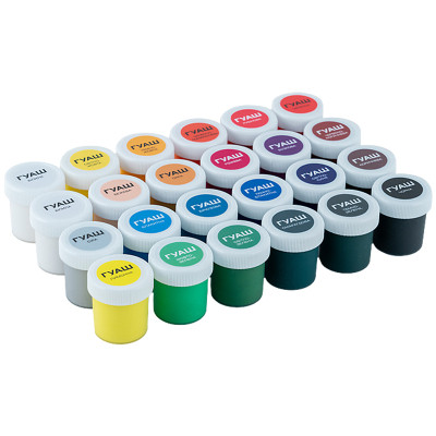 Гуашеві фарби Kite Classic 24 кольорів х 20 мл (K-097) Вінниця - фото 4