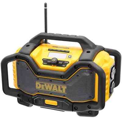 Зарядное устройство для аккумуляторов инструмента DeWALT с радиоприемником 18V, 54V XR, время зарядки 140 мин, вес 7.2 кг (DCR027) Винница