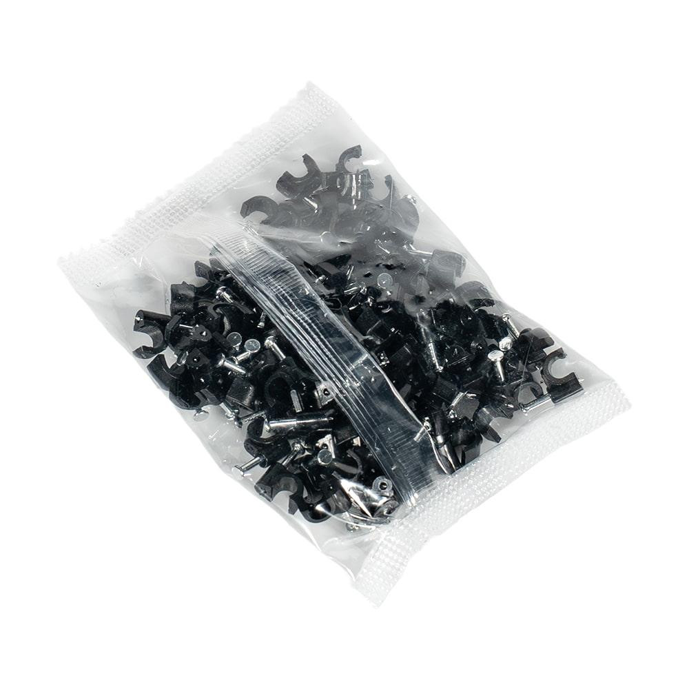 Скоба з цвяхом E-NET 5 мм чорна, 100 штук (94-00321) Київ - фото 4