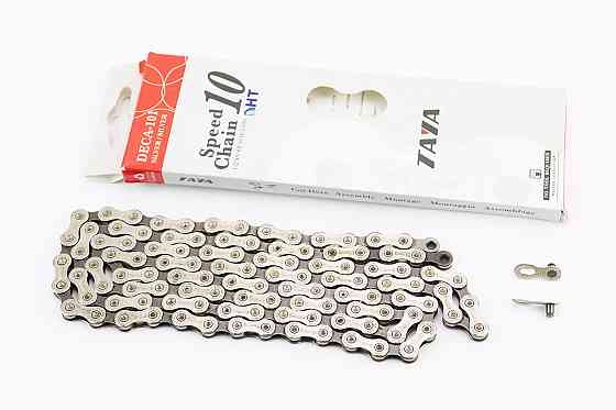 Ланцюг приводний 1/2х5/64х114L 10 швидкостей, сріблясто-чорний DECA-101 Київ