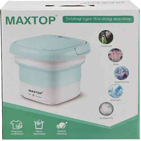 Пральна машина силіконова складна Maxtop 7399, рожева Винница