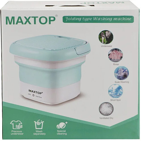 Пральна машина силіконова складна Maxtop 7399, рожева Вінниця - фото 5