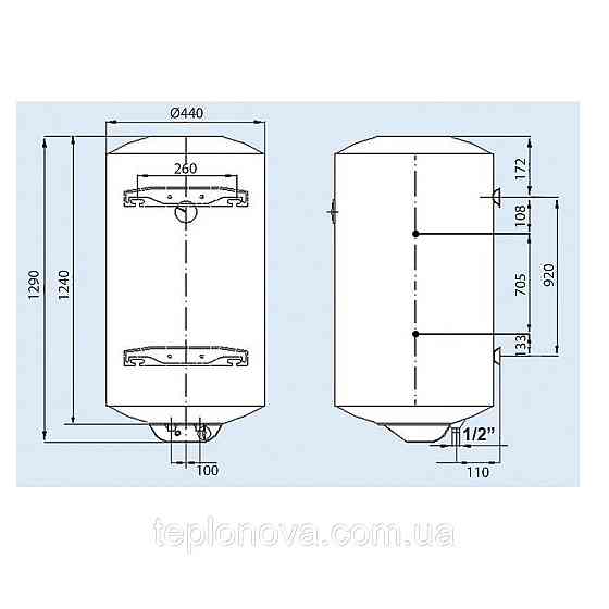 Водонагрівач LEOV LCV Comby 150 l непряме нагрівання Чернівці
