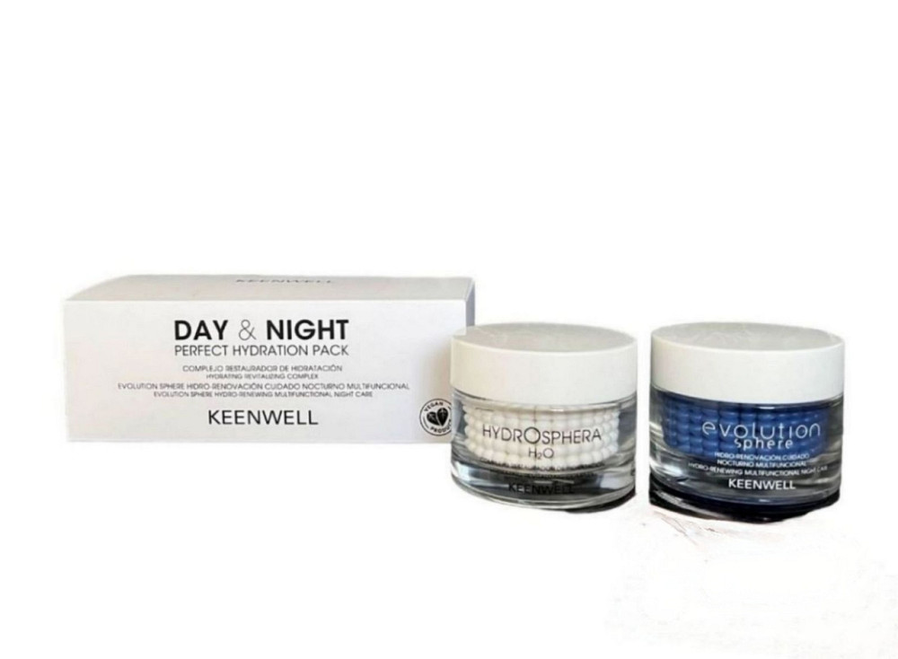 KeenWell Набір HYDROSPHERA Зволоження та живлення шкіри (денний крем+нічний крем) Дніпро - фото 1