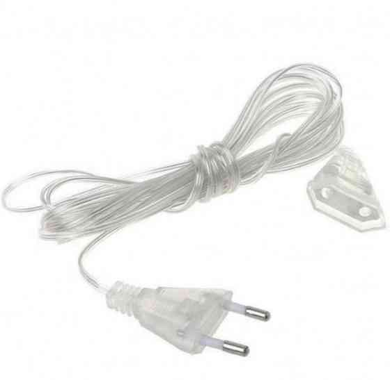 Подовжувач на прозорому кабелі 3 метровий Київ